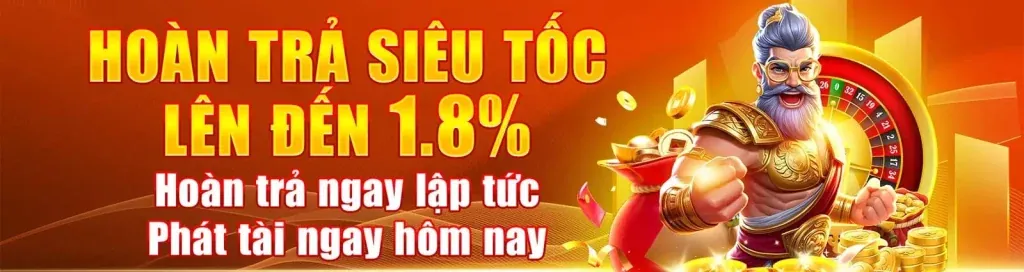 Ưu đãi hoàn trả hàng ngày 33win9